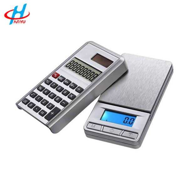 Portable Electronic Digital Jewelry Pocket Scale Calculator Function 2 AAA Batteries Powered Sleek and Portable