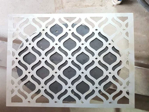 Customized SGCC Laser Cut Decorative Metal Panels Outdoor 10mm