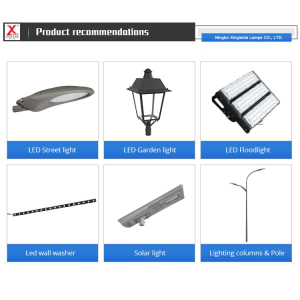 110-130lm/w Special Design Lighting and Circuitry Design Led Solar Lighting For Street