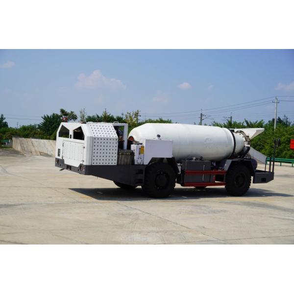 WC4BJ 4cbm Coal Mine Explosion-Proof Underground Construction Concrete Mixer Truck