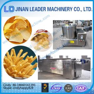 China small scale fried potato chips making machine automatic frying machine on sale