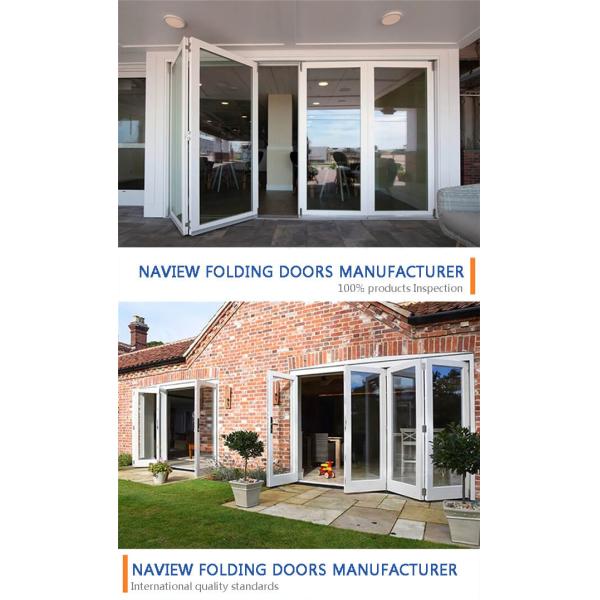 NAVIEW Accordion Style Sliding Glass Doors Fiberglass Screen Netting