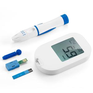 SpO2 Non Invasive Blood Glucose Monitoring With Alarming Beep