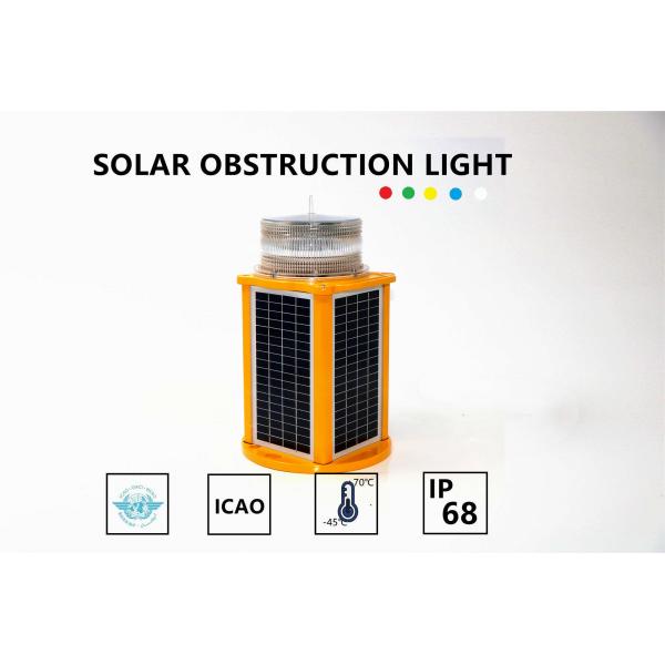 Shock Resistant Medium Intensity Aviation Obstruction Lighting IP68 Waterproof