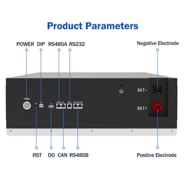 51.2V 300Ah 15kwh Lithium Ion LiFePO4 Battery Pack Energy Storage Solar Batterie