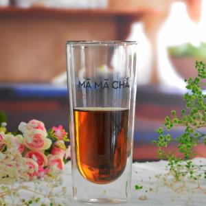 Double Wall Heat Resistant Round Tall Tumbler Glass