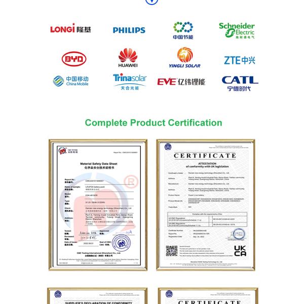 24V 48V Energy Storage Lithium Ion Batteries 50ah 100ah 200ah Lifepo4 Battery Pack