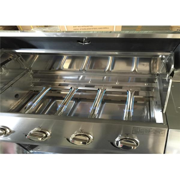 Amazon patio outdoor sreal fire silver gas BBQ grill burner for BBQ part