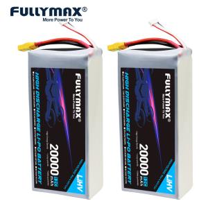 Quality 6s Lipo Battery 20000mah 4.45v Uav Commercial Drone Battery 23.52v 12c High Energy Density for sale