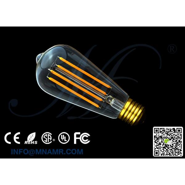 Good Quality ST58 Edison Bulb 4W E26 E27 B22 LED Glass Bulb 110v 120v 130v 220v 230v 240v Warm White Cold White