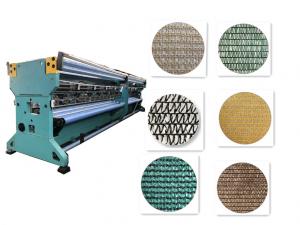 China Round Or Flat Fiber Warp Knitting Machine PP Shading Net For Greenhouse on sale