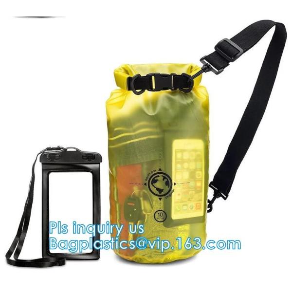 PVC Waterproof Dry Backpack for Outdoor Activities, 500D PVC tarpaulin dry bag,waterproof ocean backpack, pvc custom log