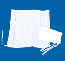 Quality White Medical Gauze Unwashed White Lap Sponges 6bundles / Carton for sale