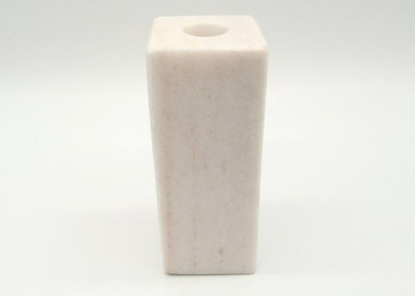 Buy Dinner Party Stone Candle Holders , Marble Candlestick Holders 5 x 5 x 13 cm at wholesale prices
