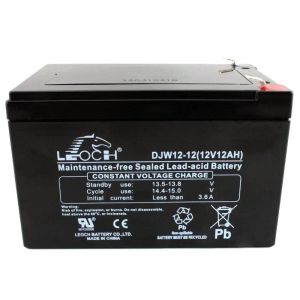 Quality Leoch Battery DJW12-12 12V12Ah Lead Acid Battery for Communication and Durable Backup for sale