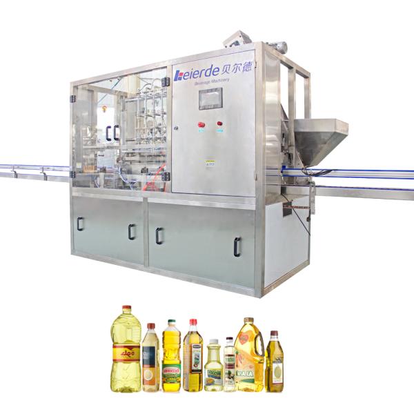400BPH 500BPH Oil Filling Machine Oil Bottle Packing Machine 1500 KG