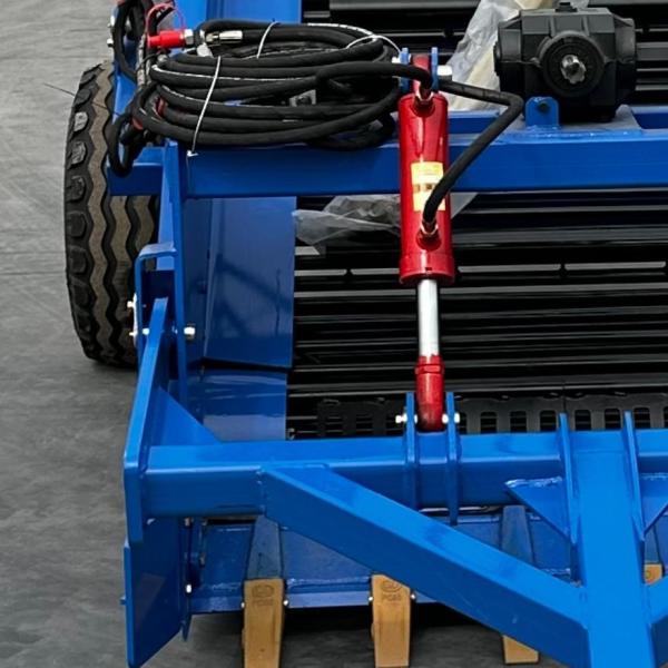 Soil Stone Picker Blue Color Drive Shaft Soil Scarifier 1.2m