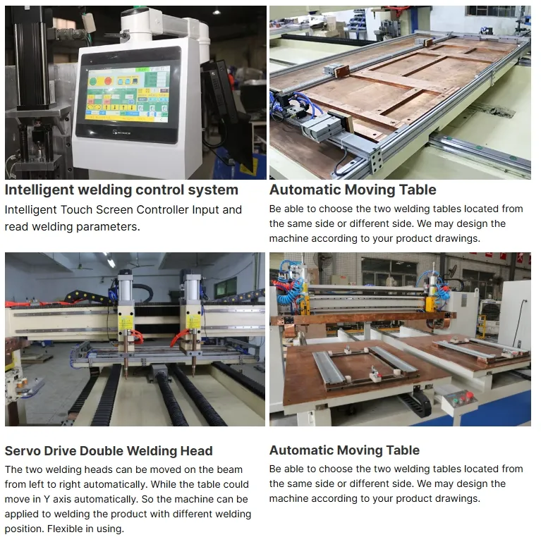 Maximize Productivity Minimize Errors Hwashi’s Seven Axis Double Heads Spot Welder