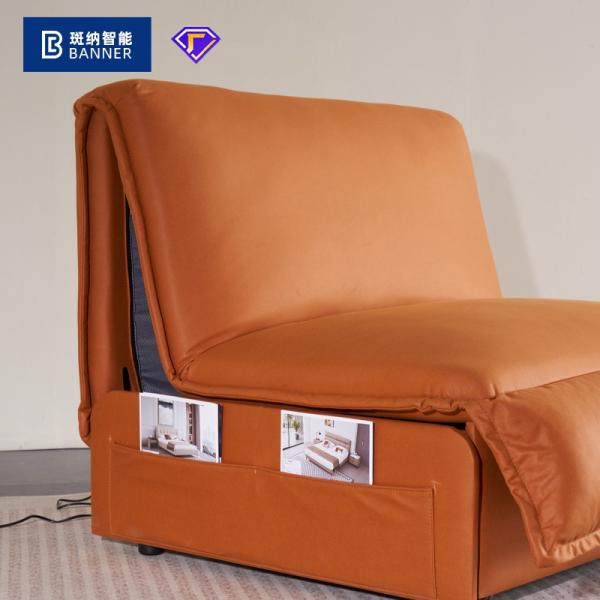 BN Stretching Function Sofa Bed Living Room Household Single Folding Sofa Bed Technology Cloth Electric Sofa Bed
