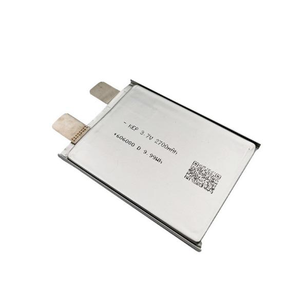 PL606080 2700mAh 3.7V 9.99Wh Lithium Ion Polymer Cell