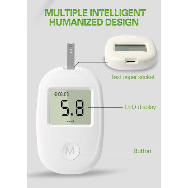 Best Qwality Safe-accu Glucometer With Test Strips Electronic Digital Blood Glucose Meter
