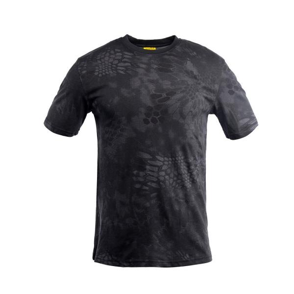 China Xinxin Manufacturer Camouflage Round Neck Pure Cotton Short Sleeves Tactical Training T-shirt