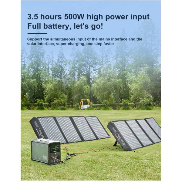 LiFePO4 Portable Energy Storage Power Supply 1500W Lithium Portable Power Station