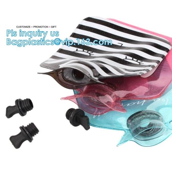 Winter Outdoor Pvc Hot Water Bottle Bag, pvc hot water bag fomentation, Water Bottle Ice Bag With Knitted Covers, water