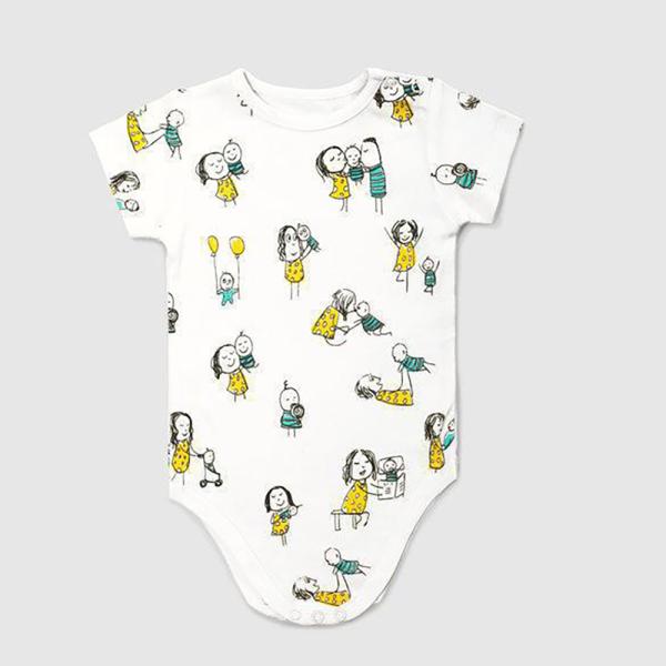 2023 Infant Toddler Clothes Custom Short Sleeve Baby Summer Rompers Baby Rompers