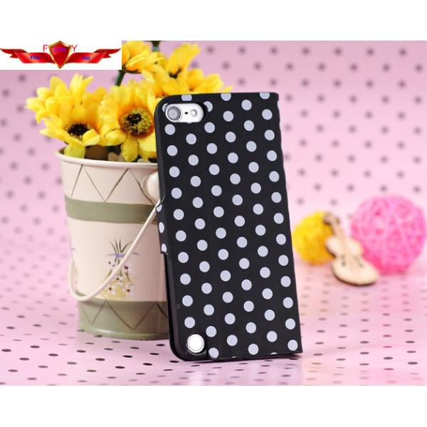 Foldable Ipod Touch 5 PU Leather Cases With Holder