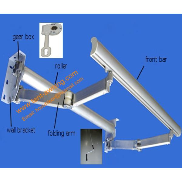 Awning Material Retractable Awning Parts Rate 1:11 Manual Awning Gear Box
