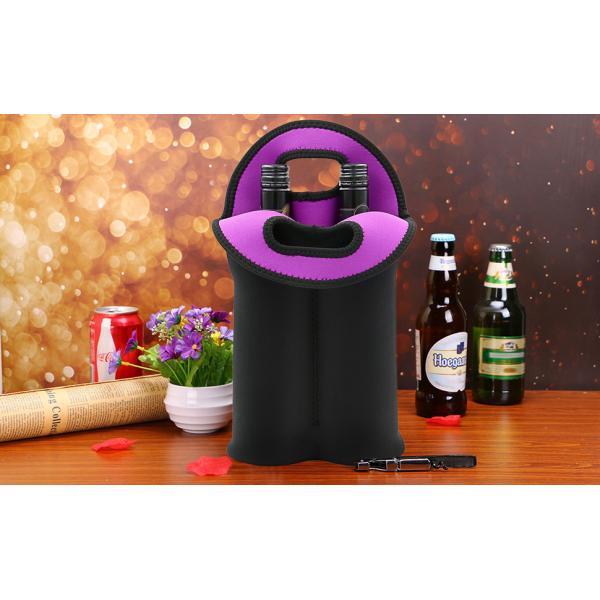 Wine Travel Carrier  Cooler Bag 2-bottle Wine Carrying Tote