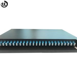 Quality Cold Rolled Steel Optical Patch Panel , Fiber Patch Panel 24 Port LC for sale