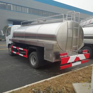 Quality brand new 3 ton 4x2 small stainless steel potable water transport tank truck 3000 liters for sale, water sprinkling tank for sale