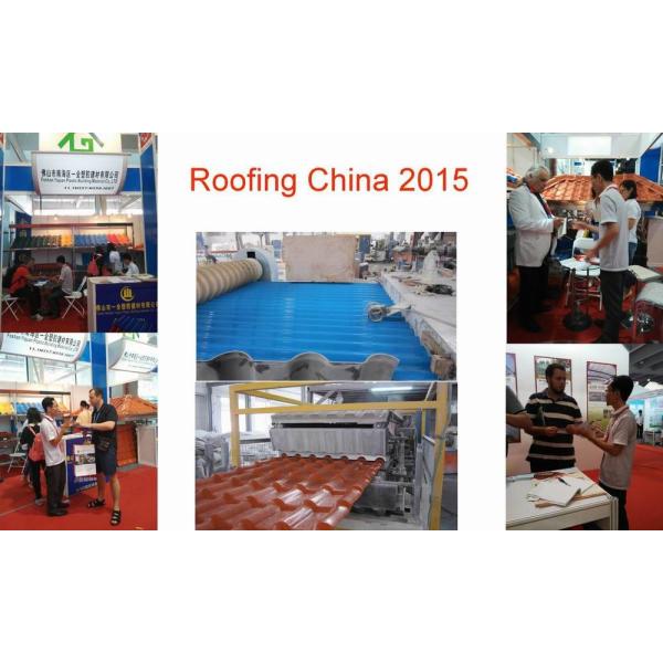 Fireproof Waterproof Pvc Corrugated Plastic Roof Sheet For School market building