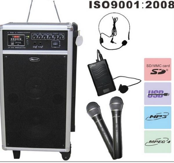 Buy active trolley speaker/portable speaker with usb/sd function at wholesale prices