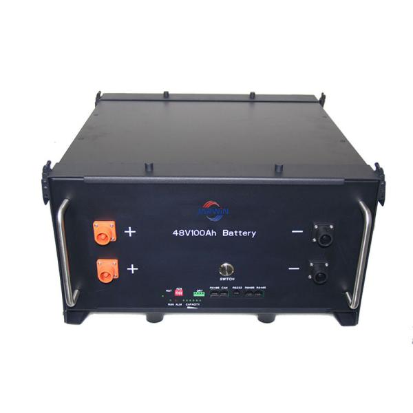 Base Station Communication Rack Mount Lifepo4 Battery 48V 100Ah 4.8 KWH