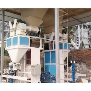 China CE Pneumatic Driven 25kg Bagging Machine For Fish Feed on sale