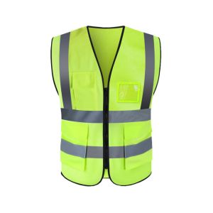 OEM High Visibility Reflective Vest For Construction Safety