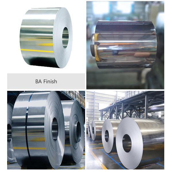 430 316L 304 Hot Rolled Pickled Coils 8k BA 2B Finish 1.5mm