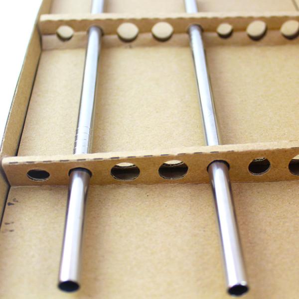 Eco Friendly Kraft Corrugated Mailer Boxes For Straws Shipping