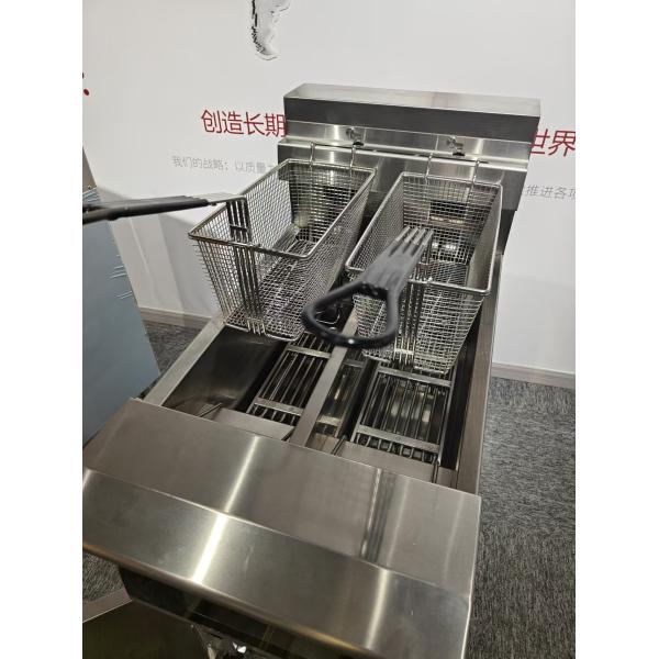OFE-213L 14.3kw Power Touchscreen Smart Panel Electric Open Chips Fryer Machine