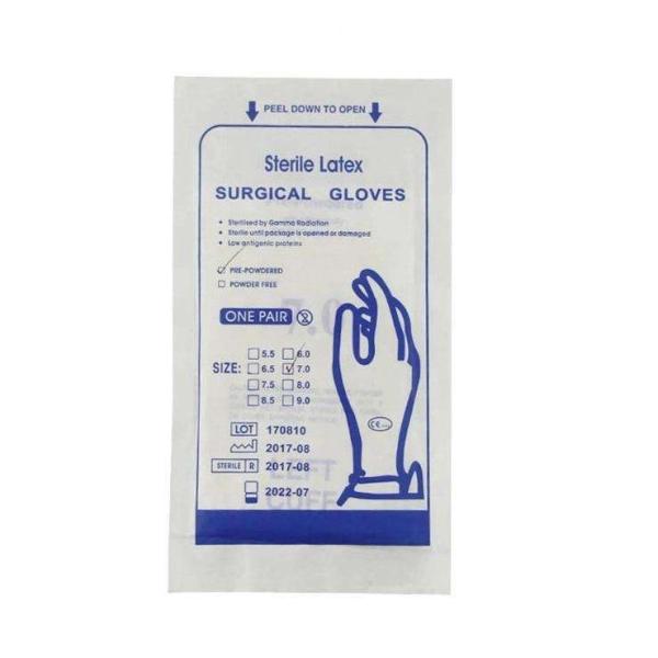 Disposable Gloves Surgical Examination Gloves 7.5 Sterile Latex Gloves Medical-Grade Powder-Free for Enhanced Protection