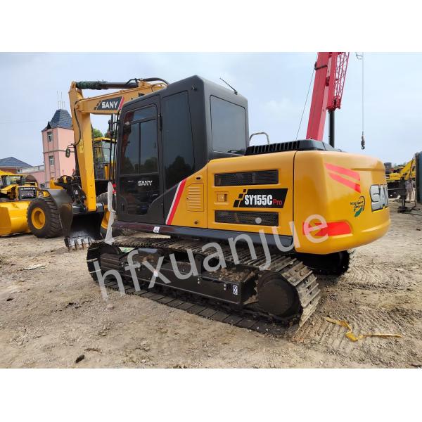 Refurbished Second Hand Earth Moving Equipment Sany 155 Crawler Hydraulic Excavator