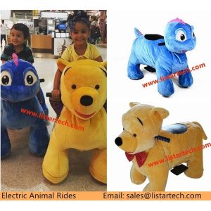 Buy cheap stuffed animal on ride electric plush riding animals from wholesalers