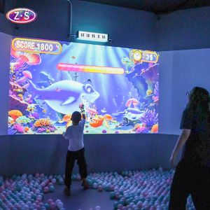 Buy cheap Interactive Throw Wall Game DLP 3D Effects Interactive Wall Projection from wholesalers