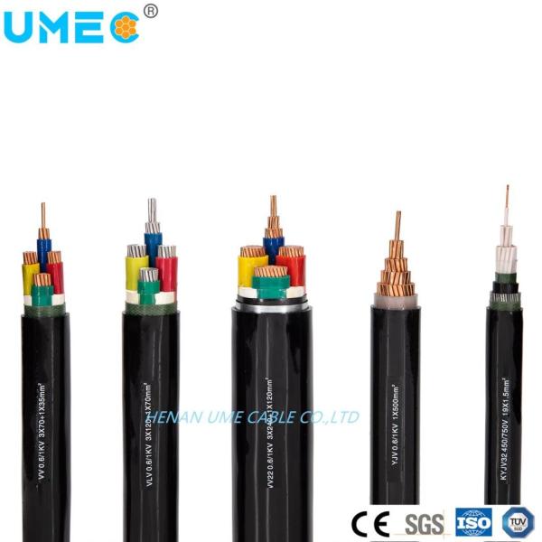 Cu Core PVC Insulation Flame Retardance Soft Power Cable