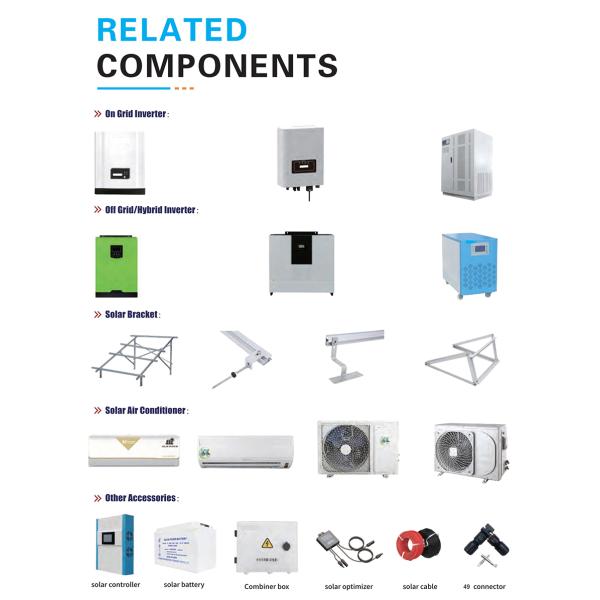 OLLIN Solar Half Cell Solar Panels 445W 450W 455W 460W Solar Energy Panel