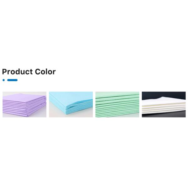 60x90 White Printed Disposable Medical Absorbent Underpad for Adult Bed 6Ply Core Layer