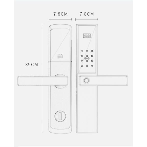 Selockey Sliding Interior Solid Pull Aluminium Door Locks And Handles